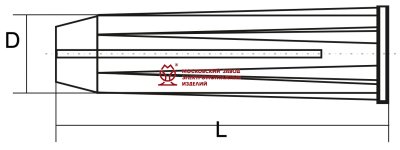 Дюбель 80-12-20 (У-663) М Дюбель 80-12-20 (У-663) М