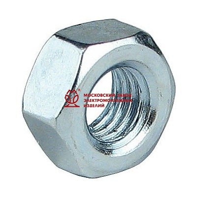 Гайка шестигранная М6 DIN934 (480 шт/кг) УТ2,5 цинк