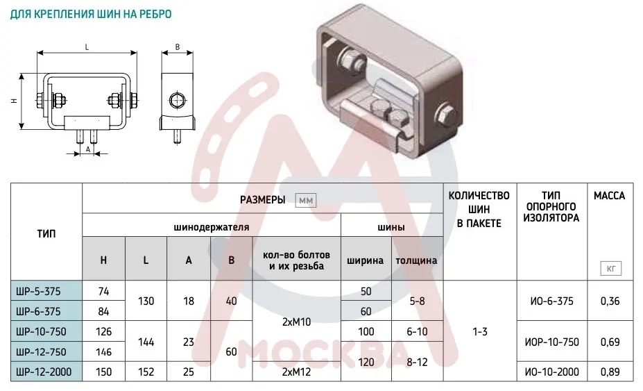 Шинодержатель ШР-12-750 У1