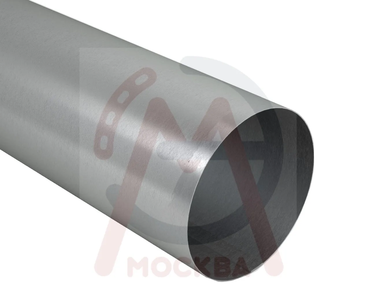 Воздуховод круглый прямошовный 100х3000мм (0,5мм) УТ2,5 цинк