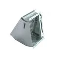 Короба кабельные блочные угловые с поворотом вверх на 45° (ККБ-УВ)